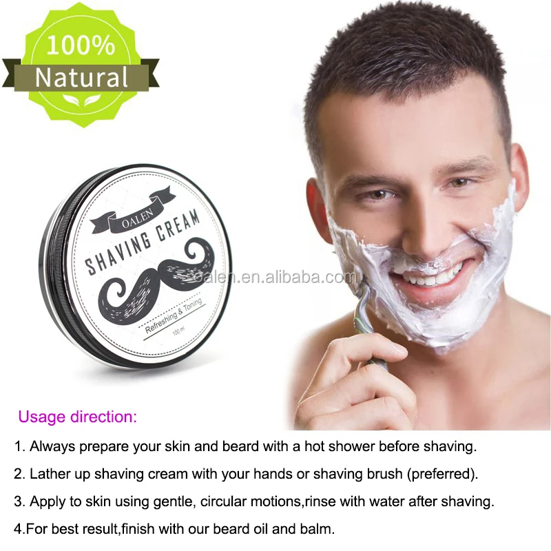 men care products beard cleansing and softening organic shaving