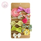 Amazon Supplier Hot Sale Newborn Baby Flower Bow Headband