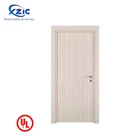 2 hours fire rated timber wood fireproof doors UL listed