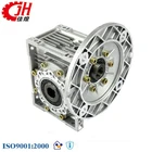 NMRV 90 Degree 1:100 Reverse Ratio Reduction Gear Boxes For Motorcycle