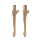 435mm unfinished carved wood furniture cabinet chairs legs