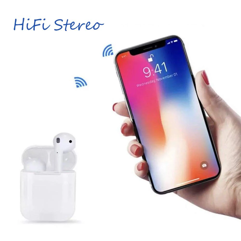I11 TWS 5.0 Smart Intelligent Blue Tooth Headphone Earphone Wireless Earbuds With Charge Box - ANKUX.COM