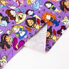 OEKO TEX qualified princesses pattern super soft and smooth custom 100% woven cotton fabric printing for baby
