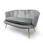 Modern Home Velvet Fabric Sofas Living Room Sofa Furniture
