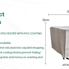 Outdoor Water Resistant Firewood Storage Cover Fireplace And Fire Pit Accessory