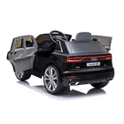 ライセンス Q8 アウディためのおもちゃの車にドライブにリモート制御電源車の電気乗車車子供のための