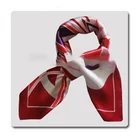 2019 hot new custom ladies fashion satin scarf