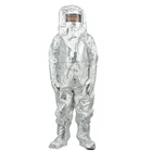 Protective Fireman Firefighting Temperature Resistance Aluminized Nomex Fire Proximity Suit