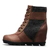 2019 Women's Lexie Wedge A192-2 Waterproof Lace-Up Ankle Winter Boots For Lady