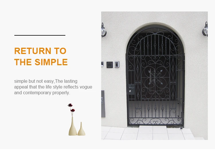 Decorative Wrought Iron Gates Simple Modern Steel Wrought Iron Gate Design In The Philippines