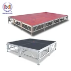 Decoration Event Truss Aluminum Wedding Event Decoration Truss Mobile Concert Portable Platform Stage