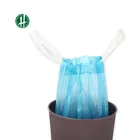 Drawstring ripstop durable bin trash draw string garbage bag