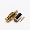 MCX plug straight crimp cable rg6 rg174 mcx male switch connector coaxial connector
