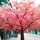 Trees Tree Landscaping Decorative Customized Design Flower Trees Large Pink Artificial Cherry Blossom Tree For Sale