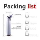 Pore Shrinking Blackhead Acne Removal Vacuum Electric Black Head Remover Face Skin Cleaner Facial Nose Pimple Care Suction