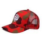 high quality camo fashion kids mesh trucker hat blank