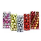 Shatterproof plastic Christmas Decorations Christmas Ball Ornaments for Holiday Wedding Party Decoration Tree Ornament