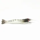 Wholesale Shrimp Bait Soft Vibe Lure 3.8g 9 cm Vibe Shrimp Natural Fishing Bait