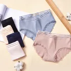 Hot Sale Lace Edge lady cotton underwear female breathable comfortable sexy panties