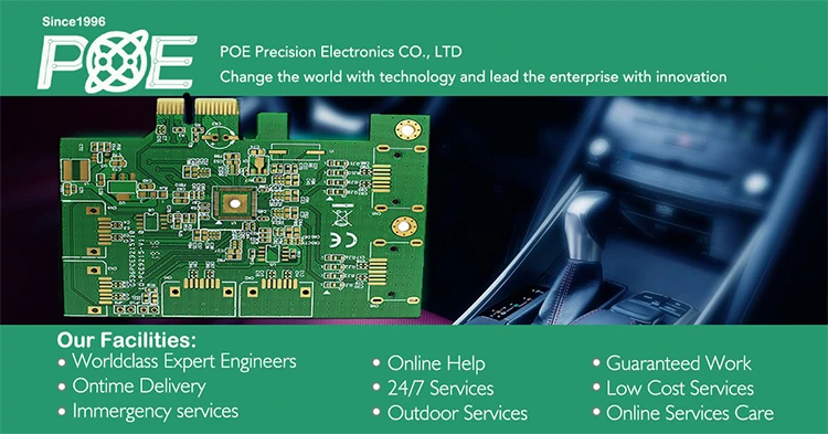 sides pcb electronics parts pcba populated