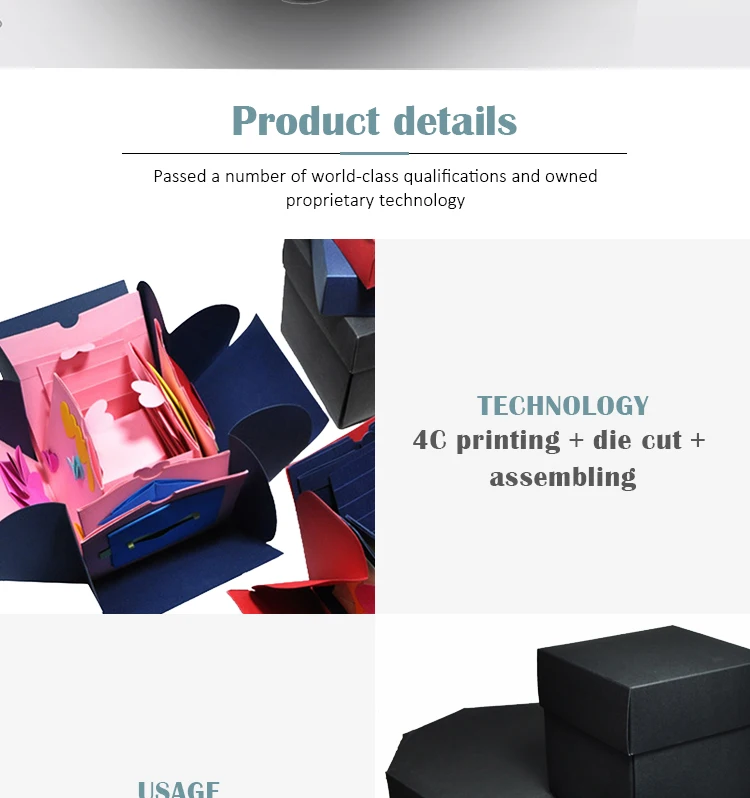 factory supply women gift set in box printed cardboard paper