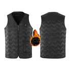 Good quality custom outdoor heated hunting vest for unisex rechargeable heating vest