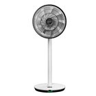 Latest design remote brushless electric stand fan 12 V dc
