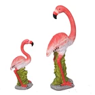 Different Sizes Colors Wholesale Ornaments flamingo decoration garden Resin Art Crafts
