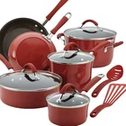 Aluminum non-stick kitchen ware pot and pan set