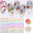 Nail Sticker Nail Decal Christmas Snowflake DIY Nail Sticker