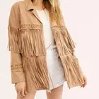 2019 Summer New Women Custom Apparel Fringe Embroidered Jacket