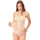 lace c section recovery belt postpartum girdle & hip support belt 2in1 set