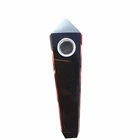 Natural healing Quartz Black Obsidian Crystal Smoking Pipes for tobacco Wand