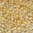 AD 10*10*10mm frist grade Dehydrated Apple granules dried red apple granules BRC, HACCP, ISO, KOSHER certifications