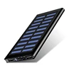 Solar 10000mah charger mobile power bank 2.1A LED Dual USB ultra slim portable solar power banks