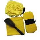 Microfiber Cloth Rag Wholesale Professional 4 Packs Car Wash Kit Microfiber Car Towel Cleaning Cloth Rags For Auto Wash