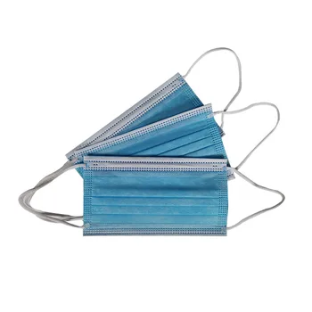 Surgical  Disposable Blue 3 plys Mask Anti-Pollution Face Mask Disposable