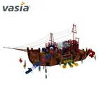 One-Stop Service Playground Outdoor Equipment Outdoor Children Plastic Playground Equipment Sets