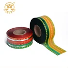 Metalized PVC Chocolate Twist Film Clear PET Toffee Candy Wrapped Film Sweet Food Roll Film For Bar Packaging