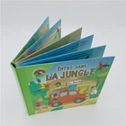 Wholesale full color picture educational activity english children board book printing