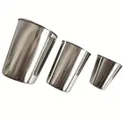 Metal Stainless Steel Coffee Cup Wall Art