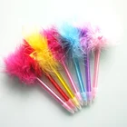 YBP16 feather pen furry plush pen hairball pen