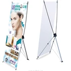 Advertisement Exhibition Retractable Display Stand X Banner 60 x160