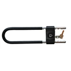 Key Lock Security U Shaped Fingerprint Key Motorbike Bicycle Lock Smart Glass Door U Lock With Emergency Power Supply