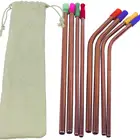 High Quality stainless steel straw drinking tumbler with straw