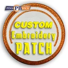 Embroidery Fashion Custom Design Iron On Backing Embroidery Patches Woman For Clothes