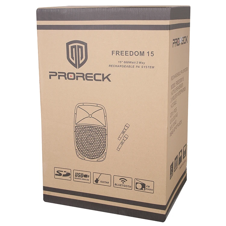 Portable 12Inch Woofer 500 Watt 2 Way USB SD Card Reader Dj PA Bluetooth Speaker - ANKUX.COM