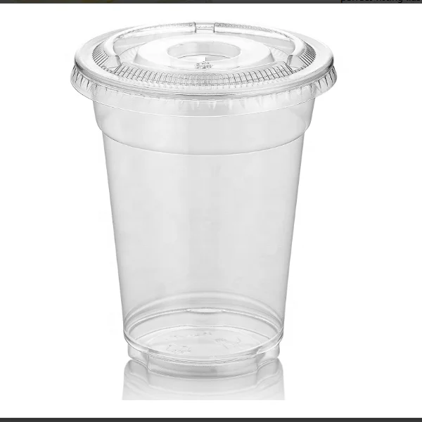 disposable PET 8oz 12oz 16oz 20oz plastic cup, View