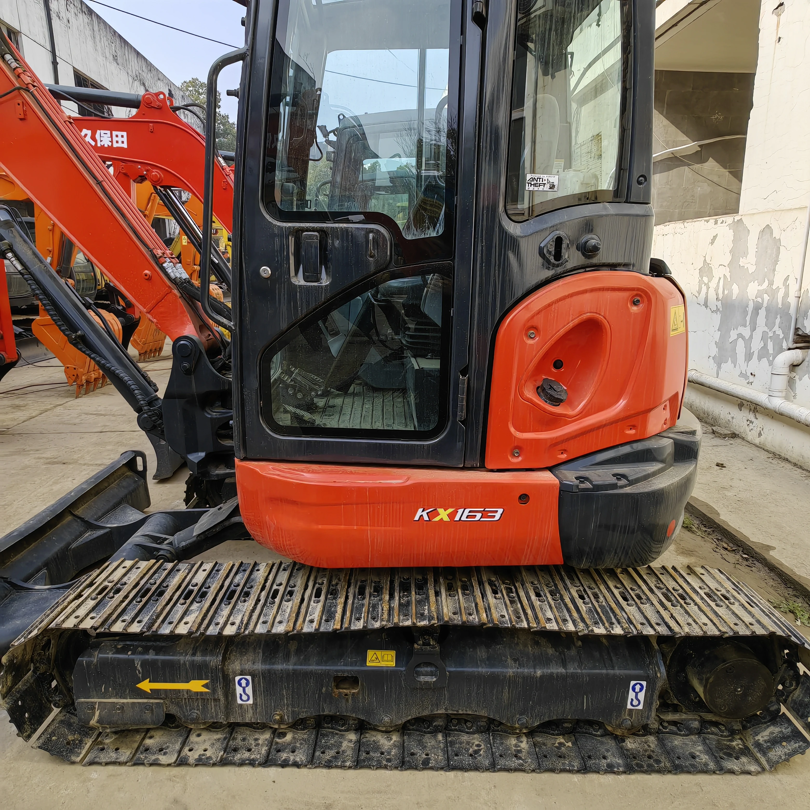 Japan Made Kubota Excavator Kx Used Ton Mini Hydraulic Crawl