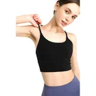 Fit Updated Double-sided Nylon High Impact Sports Bra Gym Fit Women Top